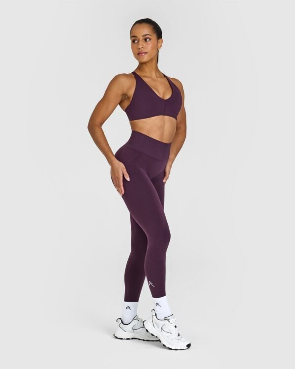 Effortless Seamless Leggings | Blackberry Purple - Image 3