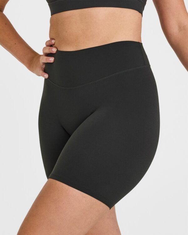 SoftMotion Cycling Shorts 8 | Soft Black - Image 4